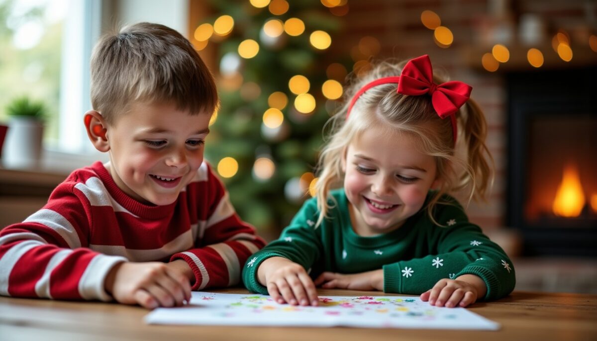 Comment occuper et faire patienter les enfants avant Noël : rituels magiques et activités ludiques